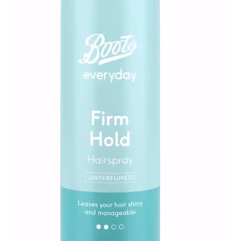 Boots Everyday Unperfumed Hairspray Firm Hold 300ml