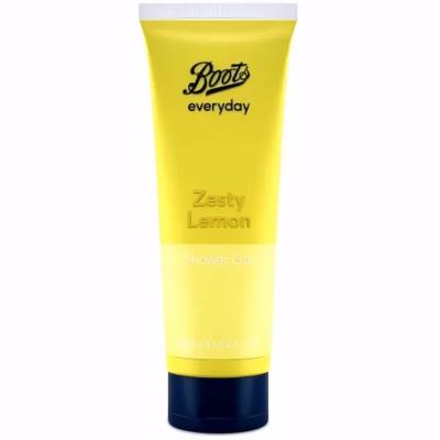 Boots zesty lemon shower gel 250