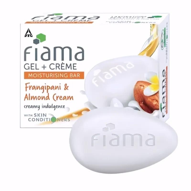 Fiama Frangipani & Almond Gel + Creme Moisturising Bar 125gm