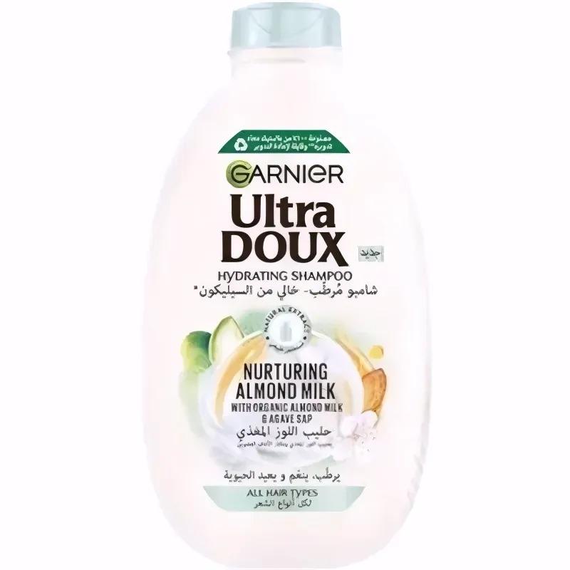 Garnier Ultra Doux Almond Milk Hydrating Shampoo, 400Ml